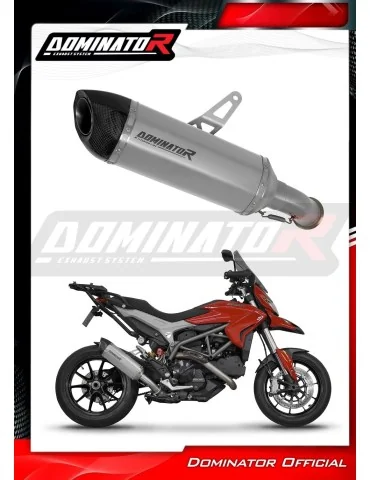 Silencieux slip-on Dominator HP5 Titane pour Ducati Hyperstrada 821 (2013-2015)
