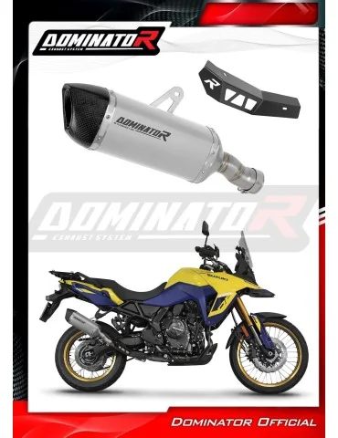 Silencieux slip-on Dominator HP6 Titane pour Suzuki V-Strom 800 SE / DE (2023-2024)