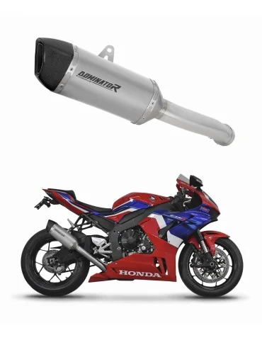 Silencieux slip-on Dominator HP6 Titane pour Honda CBR 1000RR-R Fireblade / SP (2020-2024)
