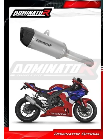 Silencieux slip-on Dominator HP6 Titane pour Honda CBR 1000RR-R Fireblade / SP (2020-2024)