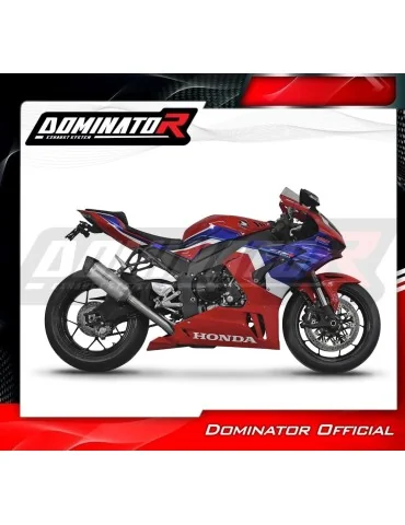 Silencieux slip-on Dominator HP6 Titane pour Honda CBR 1000RR-R Fireblade / SP (2020-2024)