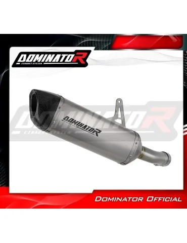 Silencieux slip-on Dominator HP6 Titane pour Honda XL 750 Transalp (2023)