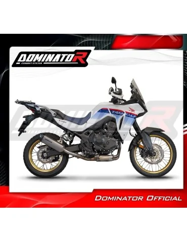 Silencieux slip-on Dominator HP6 Titane pour Honda XL 750 Transalp (2023)