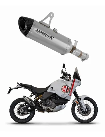 Silencieux slip-on Dominator HP8 Titane pour Ducati Desert X (2022-2023)