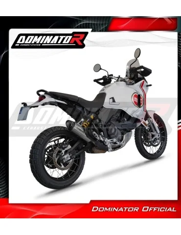 Silencieux slip-on Dominator HP8 Titane pour Ducati Desert X (2022-2023)