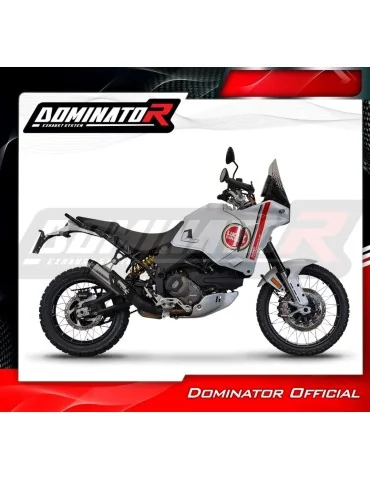 Silencieux slip-on Dominator HP8 Titane pour Ducati Desert X (2022-2023)