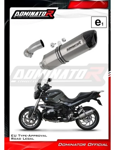 Silencieux slip-on homologué Dominator HP1 Titane pour BMW R1200R (2010-2014)