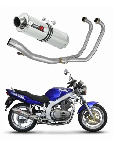 Ligne d'échappement complète inox Dominator ST pour Suzuki GS 500F (2004-2014)