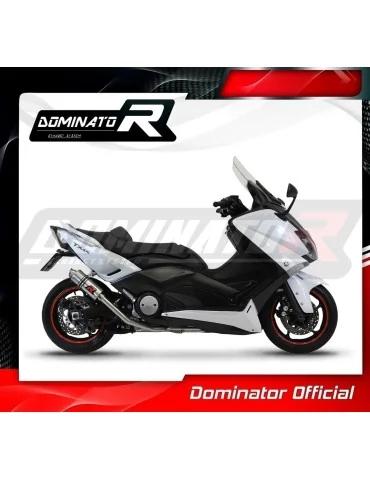Ligne d'échappement complète inox Dominator GP1 pour Yamaha XP 530 T-max (2012-2016)