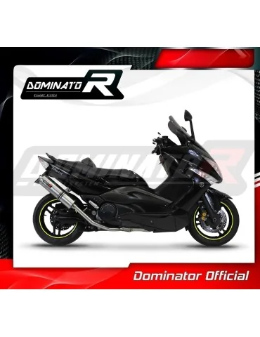 Ligne d'échappement complète inox Dominator ST pour Yamaha T-max 500 (2008-2011)