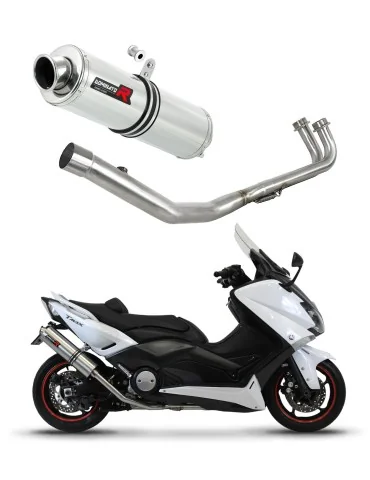 Ligne d'échappement complète inox Dominator ST pour Yamaha XP 530 T-max (2012-2016)