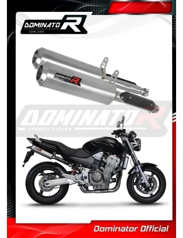 Silencieux slip-on Dominator GP pour Honda CB 900F Hornet (2002-2007)