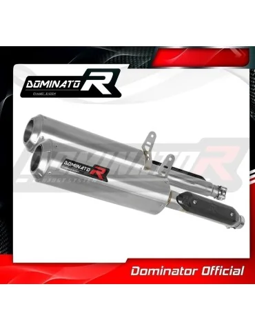 Silencieux slip-on Dominator GP pour Honda CB 900F Hornet (2002-2007)