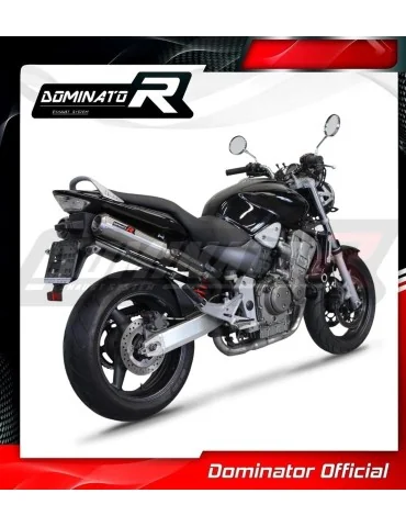 Silencieux slip-on Dominator GP pour Honda CB 900F Hornet (2002-2007)