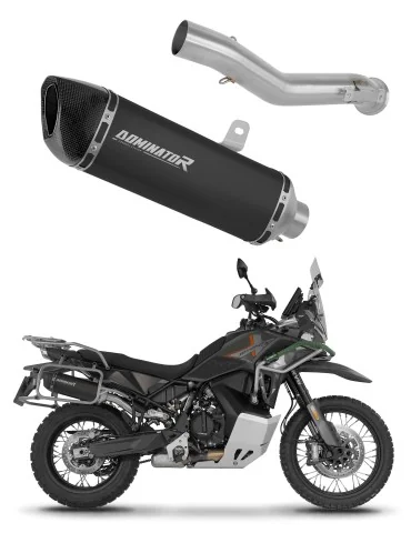Silencieux slip-on Dominator HP6 Noir pour CF Moto 1000 MT-X (2026)