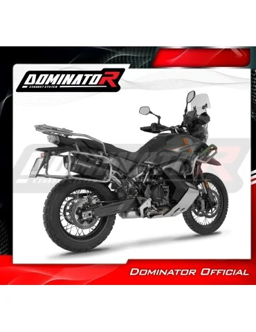 Silencieux slip-on Dominator HP6 Noir pour CF Moto 1000 MT-X (2026)