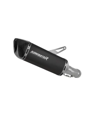 Silencieux slip-on Dominator HP6 Noir pour Kove 800 X Rally (2024-2026)