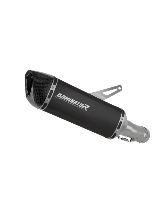 Silencieux slip-on Dominator HP6 Noir pour Kove 800 X Rally (2024-2026)