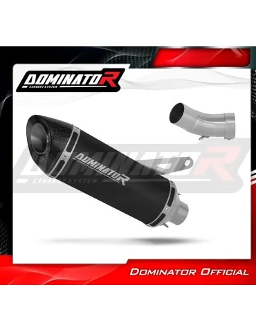 Silencieux slip-on Dominator HP8 Noir pour Triumph Speed Triple 1200 RS / RR (2021-2024)