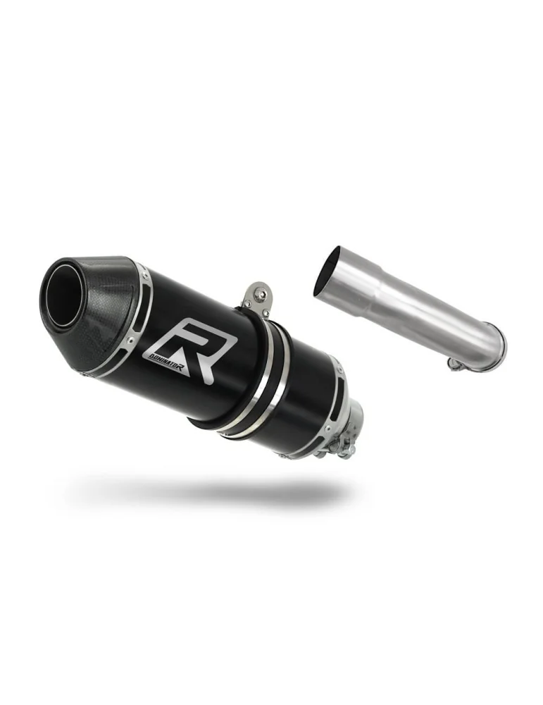 Silencieux slip-on Dominator HP3 Noir pour Husqvarna Vitpilen 401 (2020-2023)