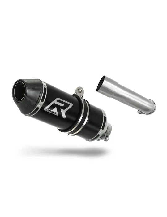 Silencieux slip-on Dominator HP3 Noir pour Husqvarna Svartpilen 401 (2020-2023)