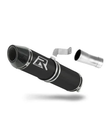 Silencieux slip-on Dominator HP2 Noir pour Triumph Street Triple 765 S / R / RS (2017-2022)