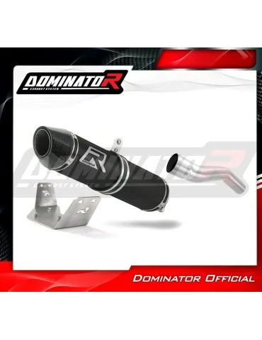 Silencieux slip-on Dominator HP2 Noir pour Triumph Sprint 1050 ST (2005-2012)