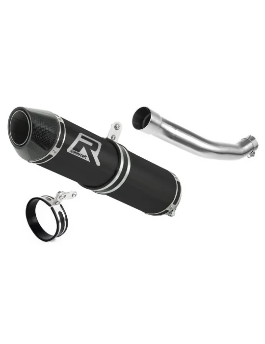 Silencieux slip-on Dominator HP2 Noir pour Suzuki LTR 450 (2006-2009)