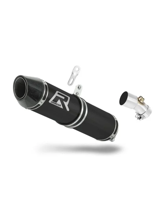 Silencieux slip-on Dominator HP2 Noir pour Kawasaki KLE 650 Versys (2006-2014)
