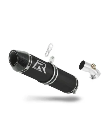 Silencieux slip-on Dominator HP2 Noir pour Kawasaki ER - 6 N / F 650 (2009-2011)