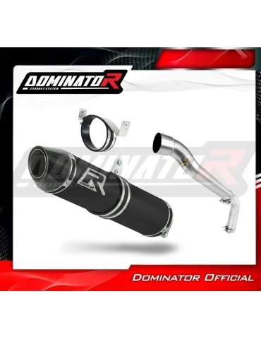 Silencieux slip-on Dominator HP2 Noir pour Honda CBR 600RR (2007-2012)