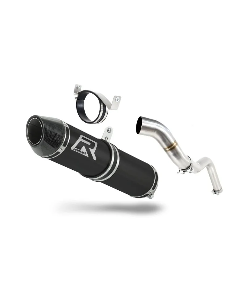 Silencieux slip-on Dominator HP2 Noir pour Honda CBR 600RR (2005-2006)