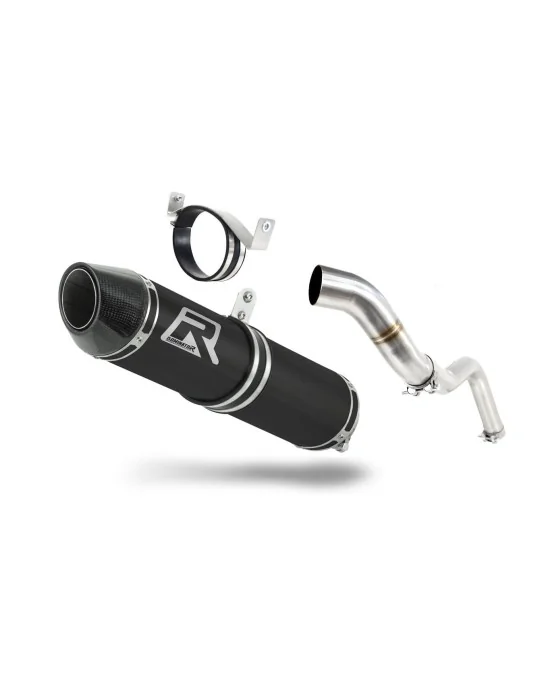 Silencieux slip-on Dominator HP2 Noir pour Honda CBR 600RR (2005-2006)