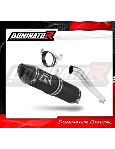 Silencieux slip-on Dominator HP2 Noir pour Honda CBR 1000RR (2004-2005)
