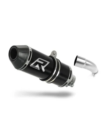 Silencieux slip-on Dominator HP3 Noir pour Yamaha YZF R3 (2015-2018)