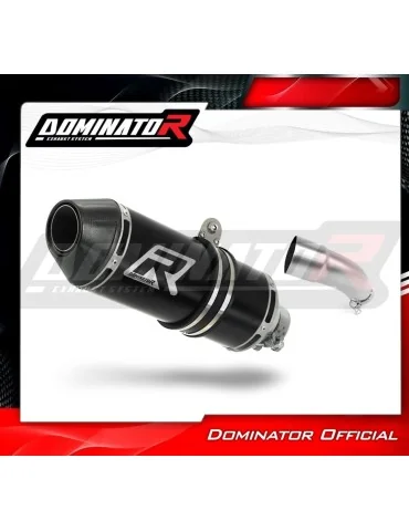 Silencieux slip-on Dominator HP3 Noir pour Yamaha YZF R3 (2015-2018)