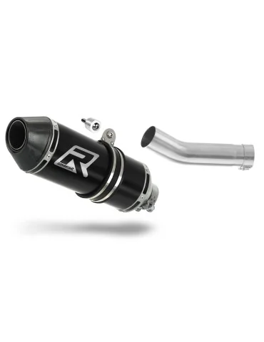 Silencieux slip-on Dominator HP3 Noir pour Triumph Street Triple 675 R / S / RS (2013-2016)