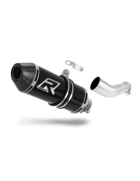 Silencieux slip-on Dominator HP3 Noir pour Suzuki GSXR 750 K6 K7 (2006-2007)