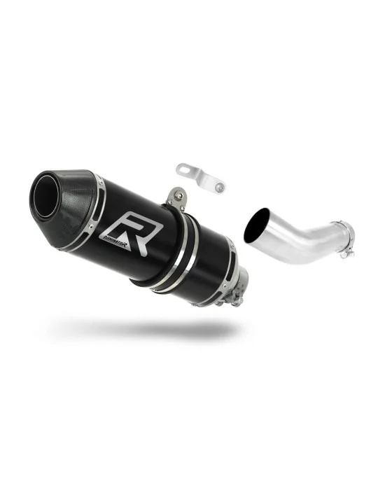 Silencieux slip-on Dominator HP3 Noir pour Suzuki GSXR 600 K6 K7 (2006-2007)