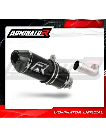 Silencieux slip-on Dominator HP3 Noir pour KTM RC 390 (2017-2020)