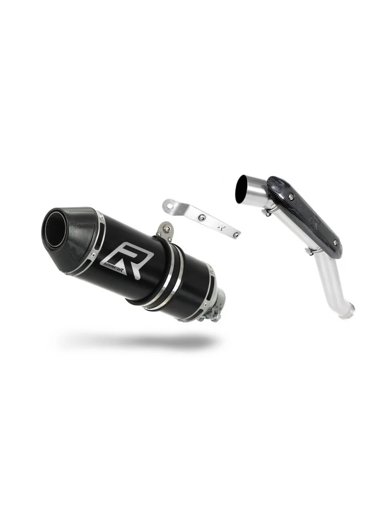 Silencieux slip-on Dominator HP3 Noir pour KTM RC 390 HI Level (2017-2020)