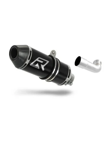 Silencieux slip-on Dominator HP3 Noir pour KTM RC 125 (2017-2020)
