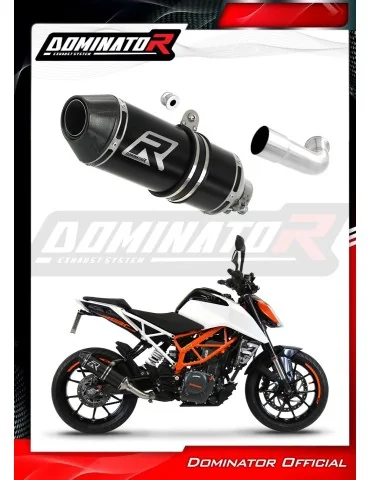 Silencieux slip-on Dominator HP3 Noir pour KTM 390 Duke (2017-2020)