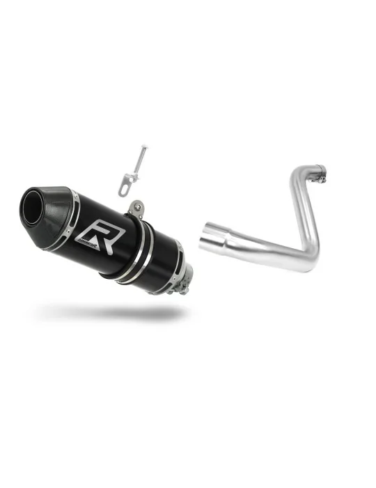 Silencieux slip-on Dominator HP3 Noir pour KTM 390 Duke (2013-2016)