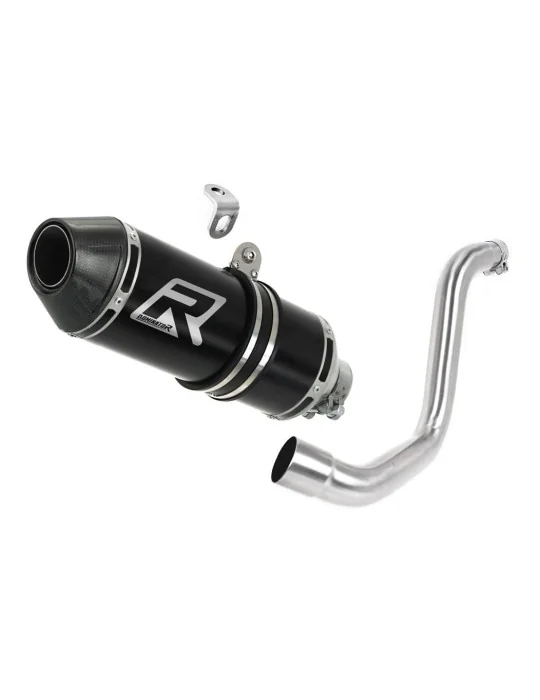 Silencieux slip-on Dominator HP3 Noir pour KTM 200 Duke (2011-2016)