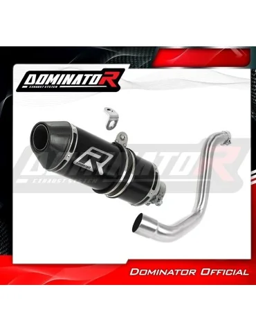 Silencieux slip-on Dominator HP3 Noir pour KTM 200 Duke (2011-2016)