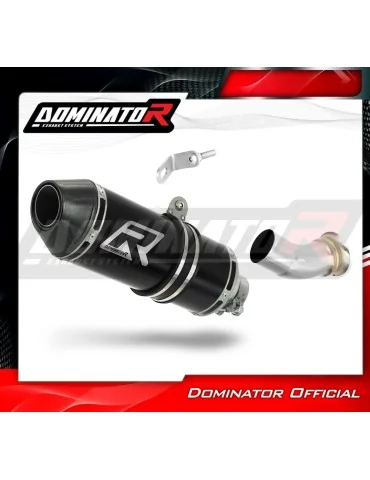 Silencieux slip-on Dominator HP3 Noir pour KTM 1290 Super Duke (2014-2016)