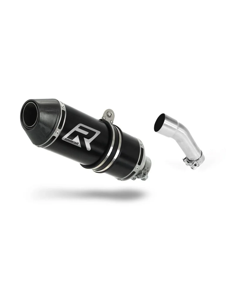 Silencieux slip-on Dominator HP3 Noir pour Kawasaki ZX250R (2008-2012)