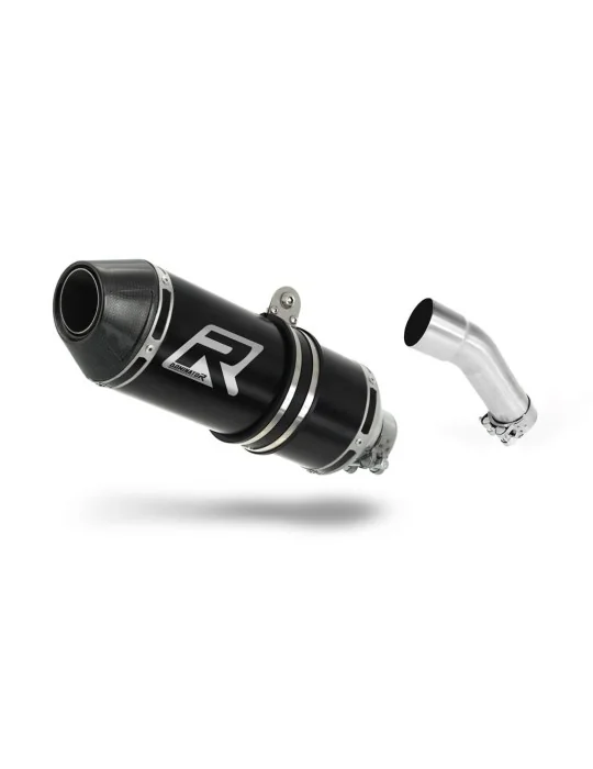 Silencieux slip-on Dominator HP3 Noir pour Kawasaki ZX250R (2008-2012)