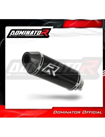 Silencieux slip-on Dominator HP3 Noir pour Ducati MTS 1200 S Multistrada (2015-2017)